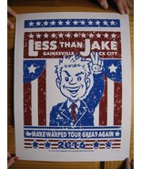 Less Than Jake Concert Poster Made Warped Tour Grand Encore 2016-
show o... - $2,502.08 MXN