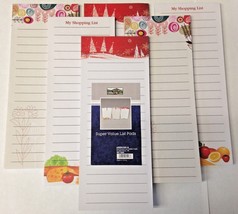 Super Value Magnetic Shopping List Pads 6 Pads 5093 - £11.00 GBP