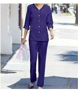 Women&#39;s Casual Work Business Day night Essential 2PC Pantsuit plus18W 24... - $34.99