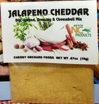 Jalapeno Cheddar Dip Mix (2 mixes) dips, spreads, cheese balls &amp;salad dressings - £9.66 GBP