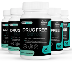 5 Pack Free Detox, extra strength digestive &amp; liver detox-60 Capsules x5 - £120.74 GBP