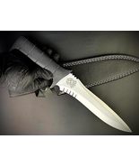 BUMPY Handmade Leon Kennedy Knife Replica, Collectible, Leather Cover, O... - $174.77