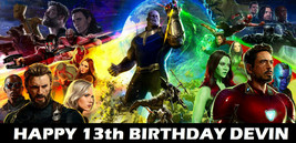 Avengers Infinity War  Edible Cake Topper Decoration - £10.34 GBP