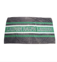 Vtg 90s Ralph Lauren Spell Out Color Block Terry Cloth Towel Beach Towel... - $54.40