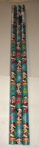NEW Aqua Teal Disney Mickey Minnie Christmas Gift Wrapping Paper 3 Rolls... - £22.08 GBP