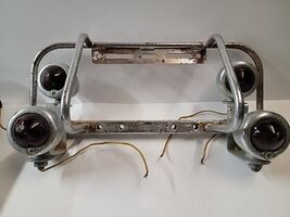 LICENSE PLATE BRACKET TAIL LIGHT RED HARLEY SPORTSTER PANHEAD SHOVELHEAD  - $198.00