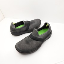 Oofos OOmg Low Shoes Sz 8 Women&#39;s Slip On Black Sil Lightweight Recovery... - $514.50 MXN