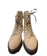 NEW Nordstrom NoMoonie -Lea combat boot Water Resistant In Beige Sand 8.5 - $40.90 CAD
