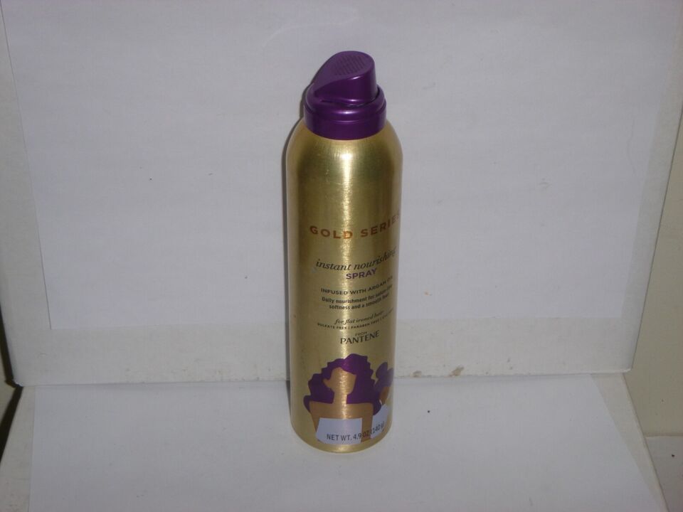 Pantene Gold Series Instant Nourishing Spray - Argan Oil - Flat Ironed H... - $1.99