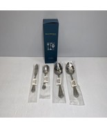 Reed &amp; Barton Flatware ROSELAND Luxury 18/8 Stainless 4pc Hostess Serveware - $124.98