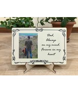 Dad always on my mind, Forever in my heart / Memorial photo / loss of fa... - £26.58 GBP