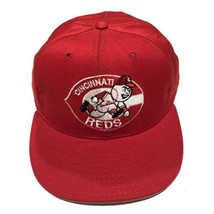 Cincinnati Reds Pro Line Fitted Hat MLB Baseball Cap Size 7-3/4 - £47.29 GBP