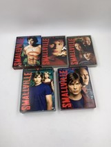Lot of 5 Smallville DVD Series Sets Season 1-5 - £19.86 GBP