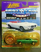 1996 Rare Johnny Lightning Muscle Cars USA 1/64 1970 Dodge Challenger Green HW20 - £7.85 GBP