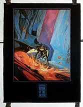 1990 Batman Bride of the Demon 28 by 22 DC Detective Comics Dark Knight poster 1 - £28.64 GBP