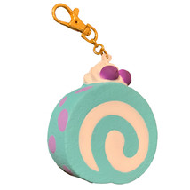 Disney Store Japan Monsters Inc Sully Squishy Cake Key Chain Charm - $89.99