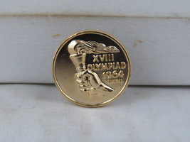 Vintage Olympic Games Pin - 1964 Toyko Summer Olympics - Stamped Pin - $24.00