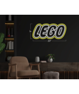 Lego &amp; Pikachu | LED Neon Sign - £267.36 GBP