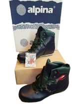 VINTAGE WOMEN'S ALPINA CROSS COUNTY SKI SHOES BOOTS EURO SIZE 40 EU US 9... - $64.35