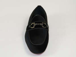 Men's GENIO Velvet Upper Leather Red Sole Shoes Turkey 120194637 Black image 2