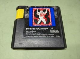 John Madden Football &#39;93 Sega Genesis Cartridge Only - £3.94 GBP