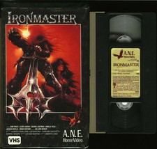 Ironmaster Vhs Elvire Audray Sam Pasco A.N.E. Home Video Clamshess Case Tested - £7.88 GBP