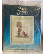 Paragon Presious Moments Longpoint Picture Needlepoint Kit - New - £6.37 GBP