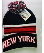 L.Y.Z. Short Cuffed Beanie Color Black &amp; Red One Size Fit All by L.Y.Z - $13.92 CAD