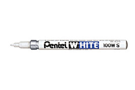 100Ws White Marker Fine Point - $30.45