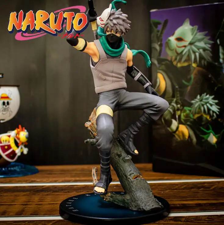 Naruto Hatake Kakashi Statue PVC Action Figure Anime Naruto Shippuden Kakashi - £15.22 GBP