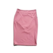 Cotton Candy Sheath Fitted Corally Pink Skirt ~ Sz M ~ Knee Length ~Zips... - $22.49