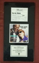 DIANE SCHUUR / B.B. KING - HEART TO HEART 1994 BILLBOARD TOP JAZZ ALBUM ... - $130.00