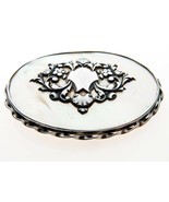 Victorian Sterling Silver Scottish Brooch Abalone Set - £45.92 GBP