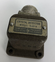 Hewlett Packard Waveguide Crystal Detector Hp Model X421A - £39.27 GBP