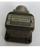 HEWLETT PACKARD Waveguide Crystal Detector HP MODEL X421A - £39.27 GBP