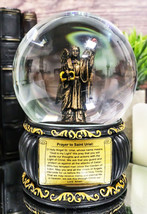 Christian Holy Archangel Saint Uriel Angel Of Light Glitter Water Globe ... - £23.94 GBP
