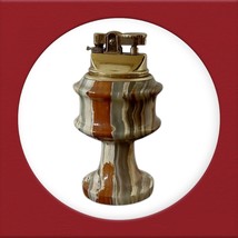 Vintage Marble Lighter, Vintage Handcrafted Tabletop Lighter, Mid Century - $79.16 CAD