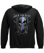 Law Enforcement back to blue Freedom Skull SWEATSHIRT - $54.12 CAD+