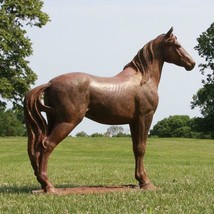 Large Horse Outdoor Garden Statue Sculpture by Orlandi Statuary Lawn Yard (2) - £1,758.58 GBP