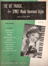 The Hit Parade for Spinet Model Hammond Organ - $12.00