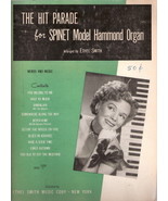 The Hit Parade for Spinet Model Hammond Organ - $12.00