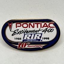 1998 Pontiac 400 Richmond Raceway Virginia NASCAR Race Racing Enamel Hat Pin - £6.24 GBP