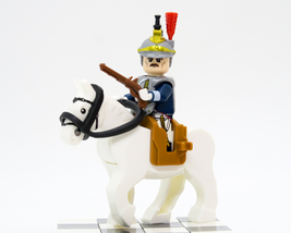 Custom Mini-figure White Horse Napoleonic Wars French 1st Cuirassier WH_N007 image 2