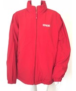 Champion Supreme Jacket Track Jacket Red sz L NEW Authentic - $157.28 CAD