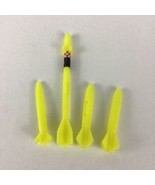 GI Joe Accessories Replacement Yellow Missiles Toy Weapon Projectile Vin... - £13.19 GBP