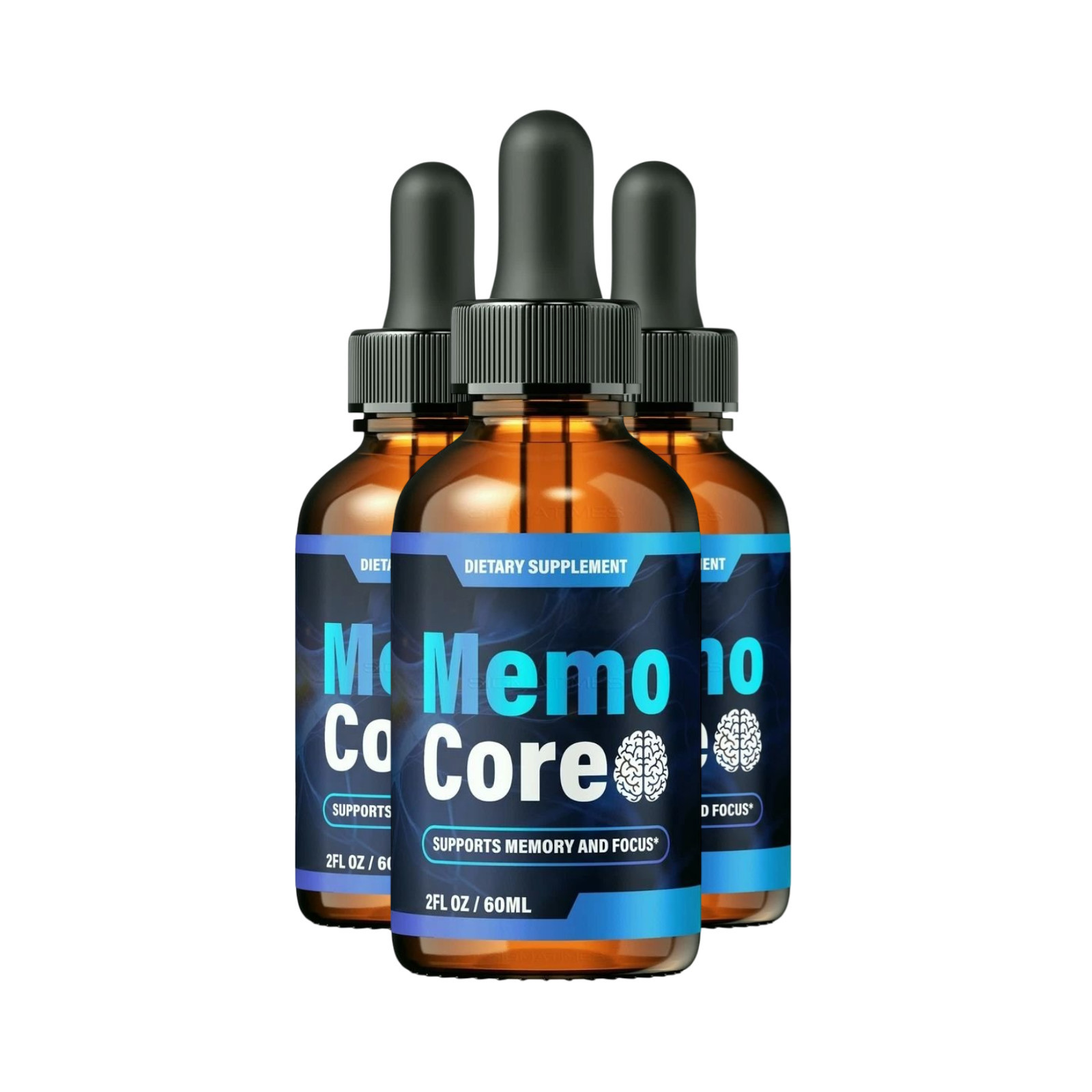 3 Pack MemoCore Drops – Memo Core Drops Supports Memory and Focus (90 Se... - $75.99