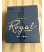 RICO ROYAL CLARINET REED, #2.5 (10 REEDS) - $25.97 CAD