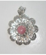 Turkish DGS 925 Sterling Silver Large round Pendant new - $36.05 CAD