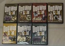 Time Life Video Doo Wop Gold  DVD Lot of 7 DVDS - £39.22 GBP