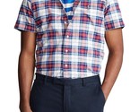 Polo Ralph Lauren Men&#39;s Classic-Fit Short-Sleeve Plaid Oxford Sport Shir... - £45.54 GBP